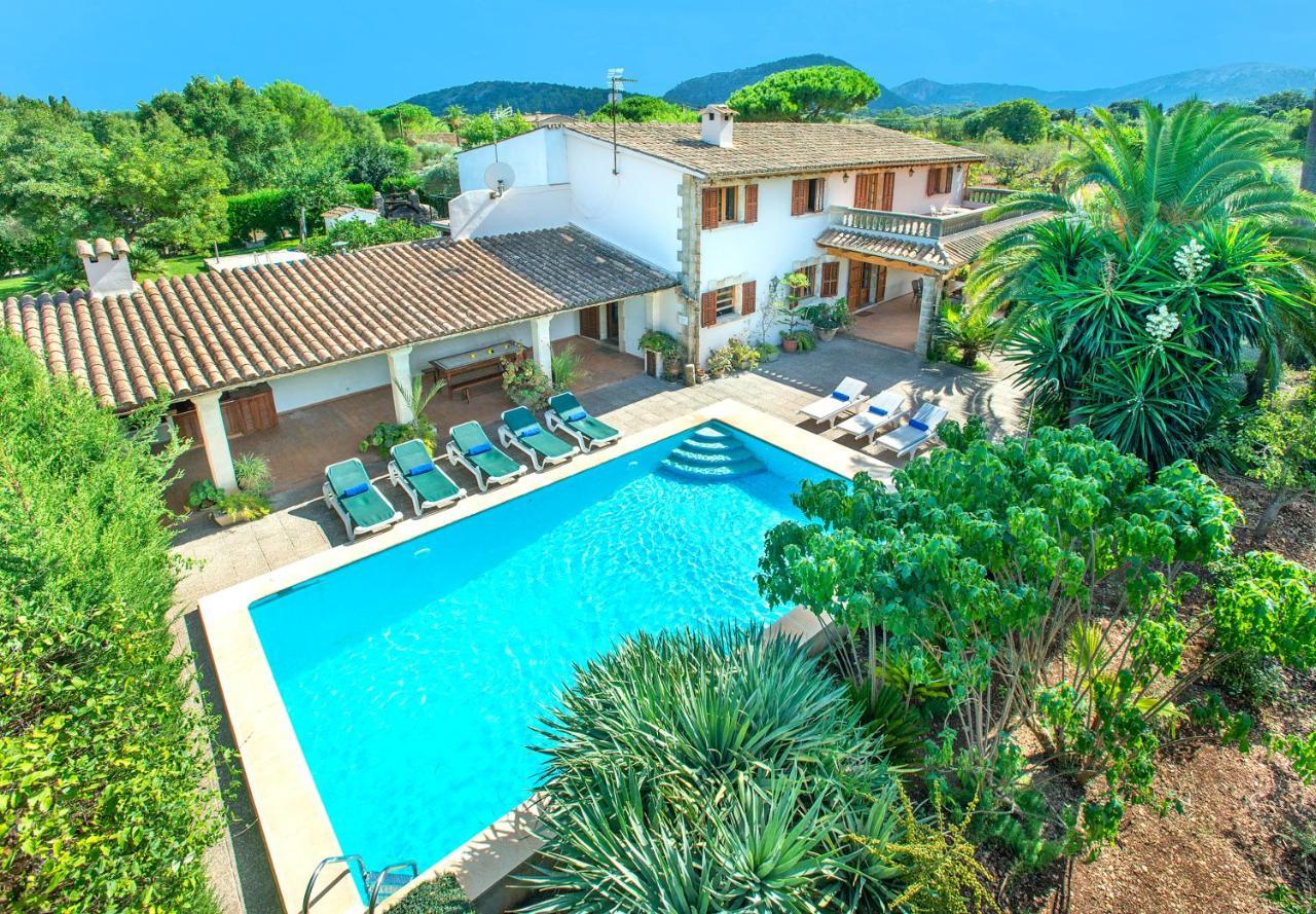 Owl Booking Villa La Font - Relax With A Big Pool Pollença Exterior foto