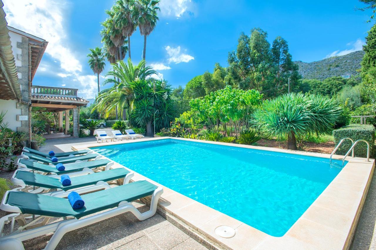 Owl Booking Villa La Font - Relax With A Big Pool Pollença Exterior foto