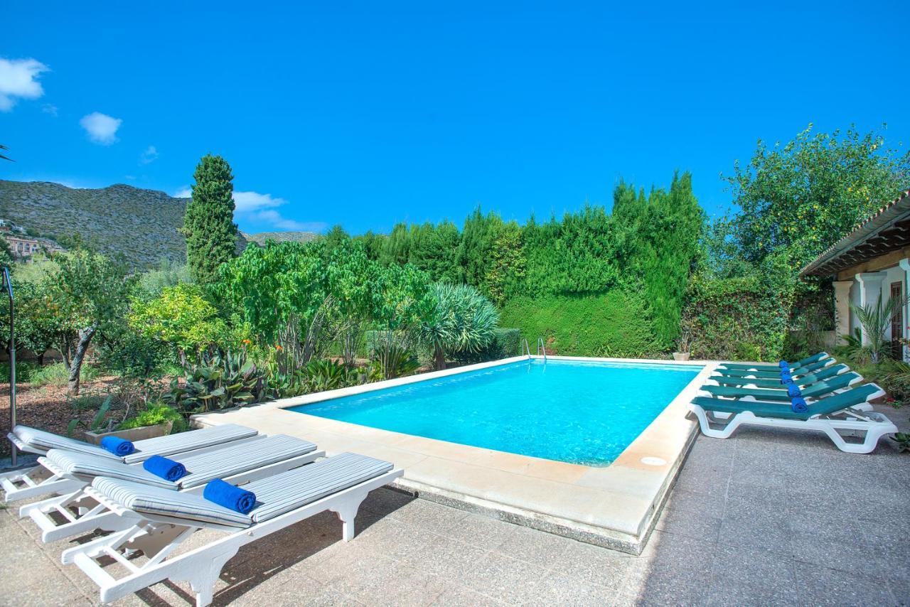 Owl Booking Villa La Font - Relax With A Big Pool Pollença Exterior foto